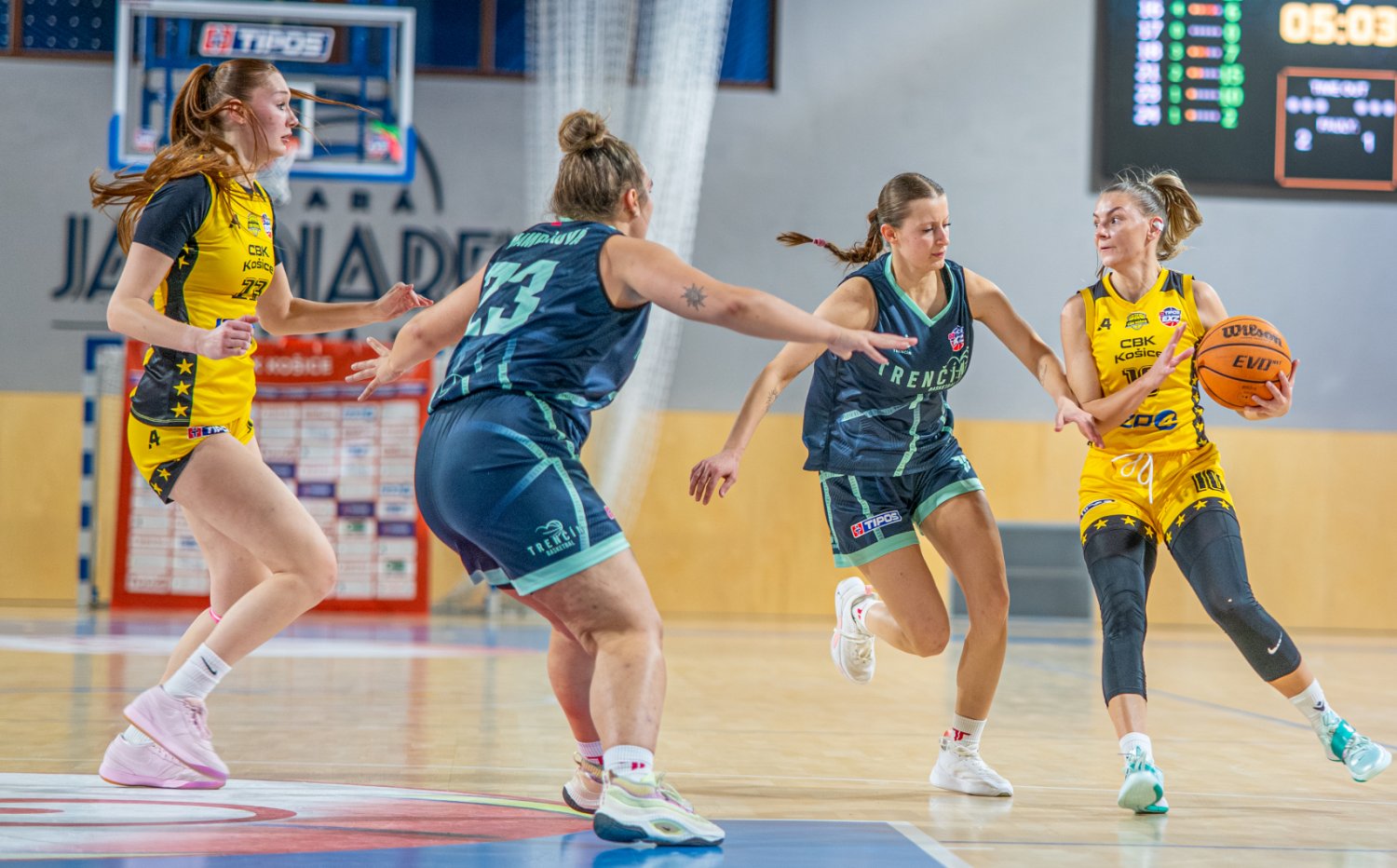 Tipos EXZ | Prehra na palubovke CBK Koice